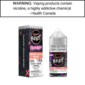 Flavour Beast Packin' Peach Berry - 3MG/ML Regular E-Liquids