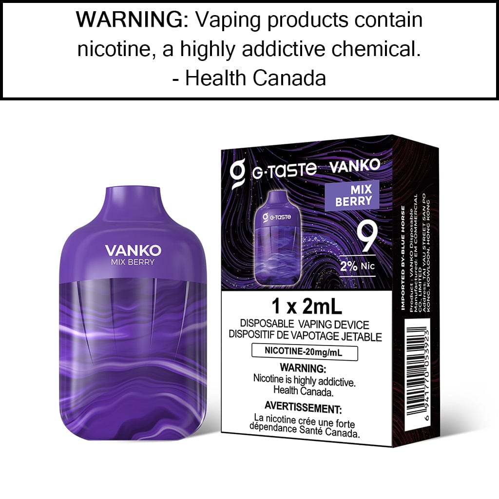 G-Taste Vanko - Disposable Mix Berry - 20MG/ML Disposable