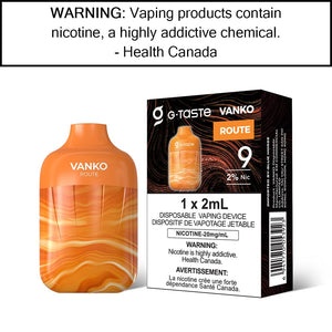 G-Taste Vanko - Disposable Route - 20MG/ML Disposable