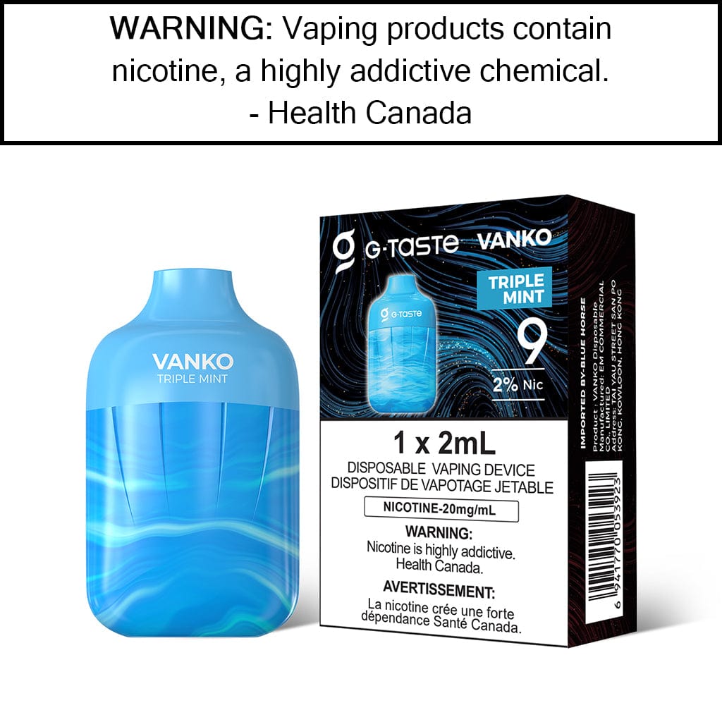 G-Taste Vanko - Disposable Triple Mint - 20MG/ML Disposable