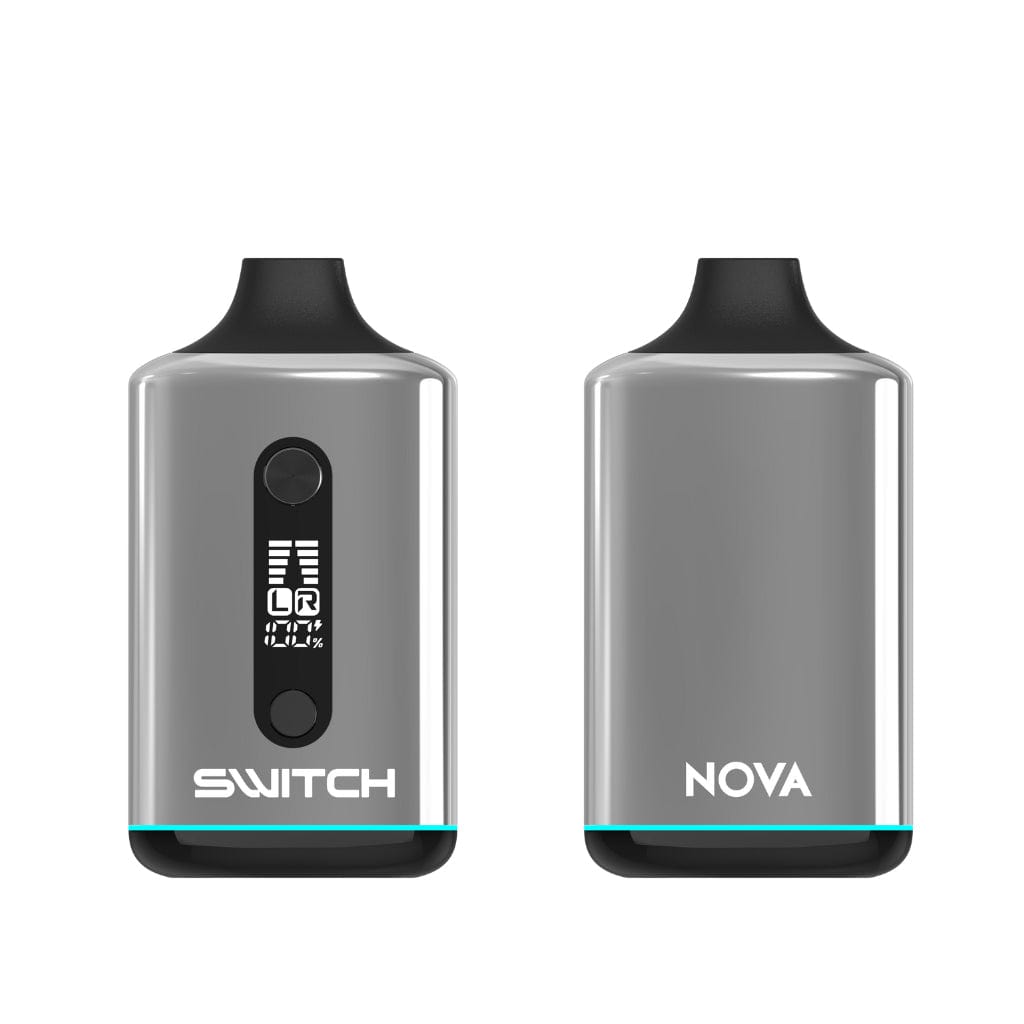 Nova Switch Dual Carts Vaporizer Metallic Grey Herbal