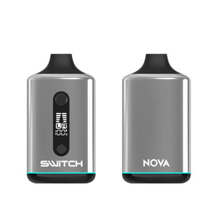 Nova Switch Dual Carts Vaporizer Metallic Grey Herbal