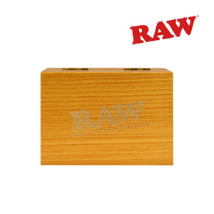 Raw Natural Teakwood Smokers Box Herbal