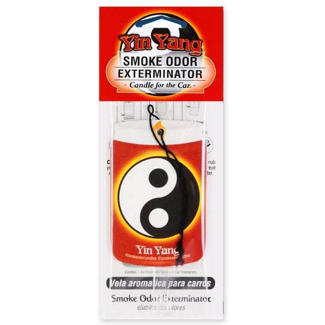 Smoke Odor Exterminator - Air Freshener Car Hangers Yin Yang Odour Control