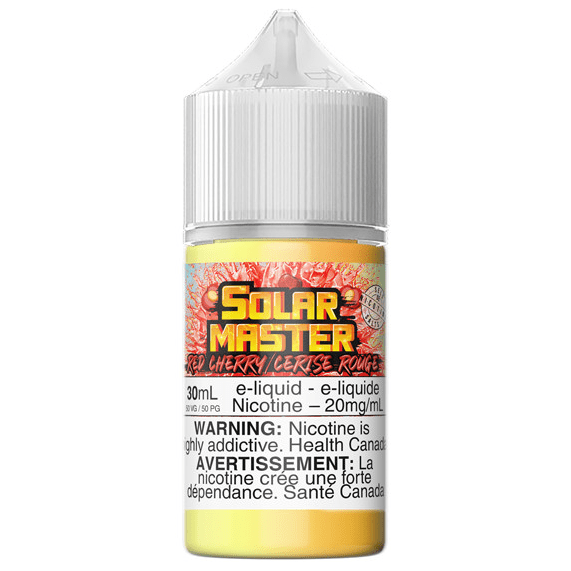 Solar Master - Red Cherry - Salt Nicotine Salt Based E-Liquids