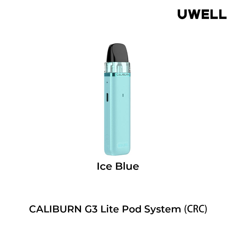 Uwell Caliburn G3 Lite Pod Kit (CRC) Ice Blue Pod Systems