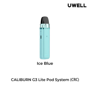 Uwell Caliburn G3 Lite Pod Kit (CRC) Ice Blue Pod Systems