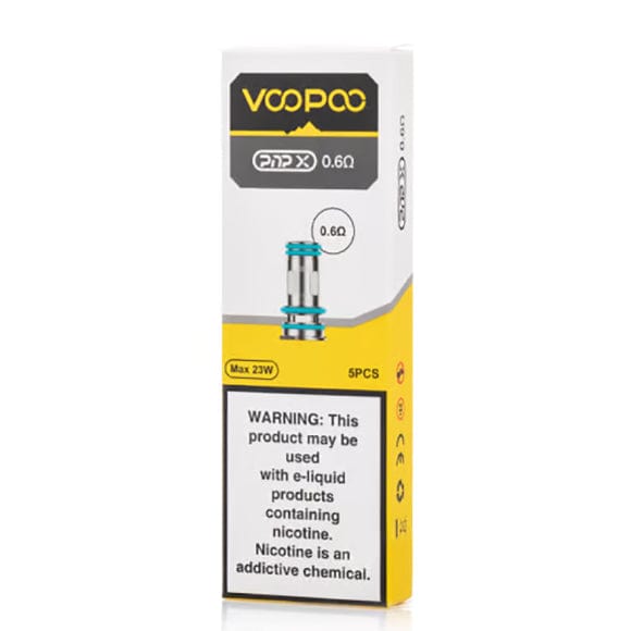 Voopoo PnP X Replacement Coils PnP X 0.6 ohm Mesh (18W-23W) Replacement Coils