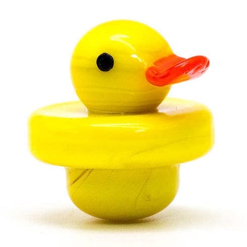 Yellow Duck - Glass Carb Cap Herbal