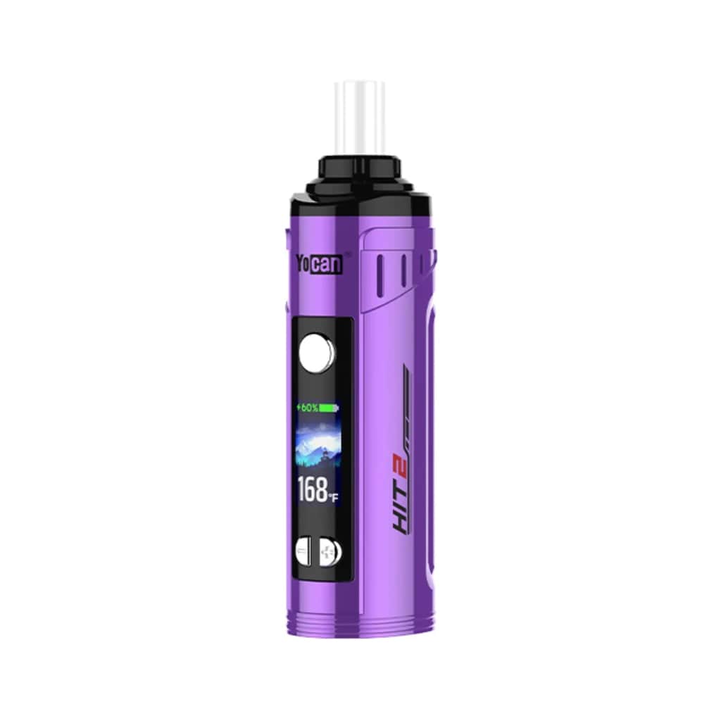 Yocan HIT 2 Dry Herb Vaporizer Kit Purple Herbal